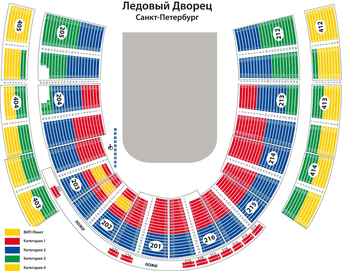 Схема Ледовый дворец